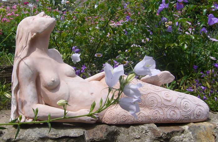 F. de Magneval - Sirène au soleil