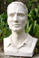 F. de Magneval - Buste de jeune homme