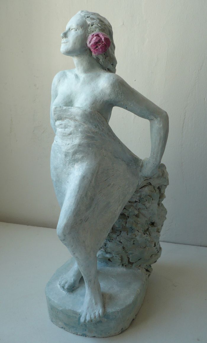 F. de Magneval - Femme sortant du bain II