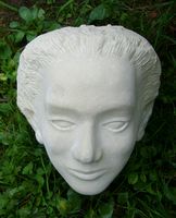 F. de Magneval - Tête de femme, adaptation de mi ange -mi démon